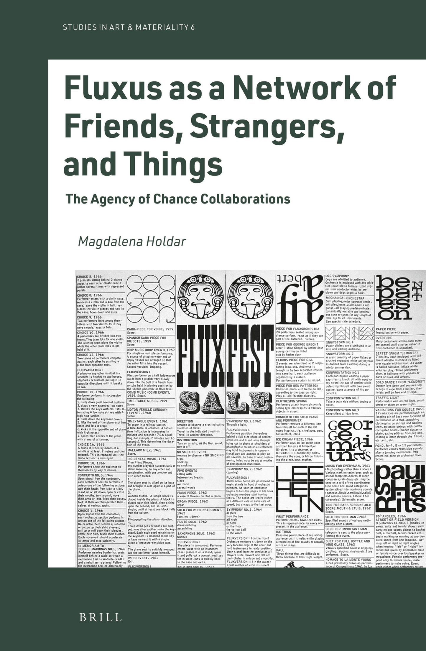 Cover image for Fluxus as a Network of Friends, Strangers, and Things ISBN 9789004512214