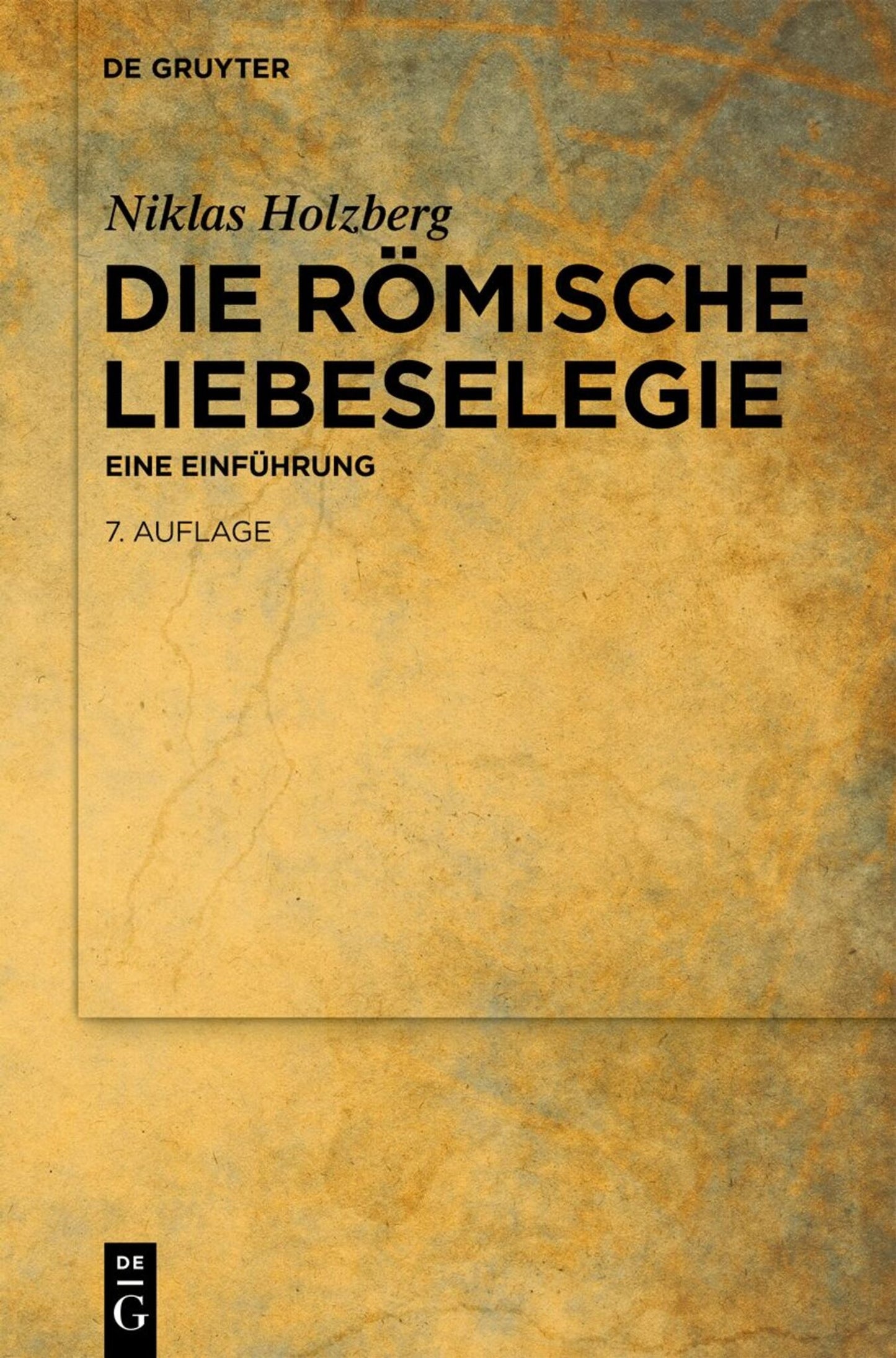 Cover image for Die römische Liebeselegie ISBN 9783112229019