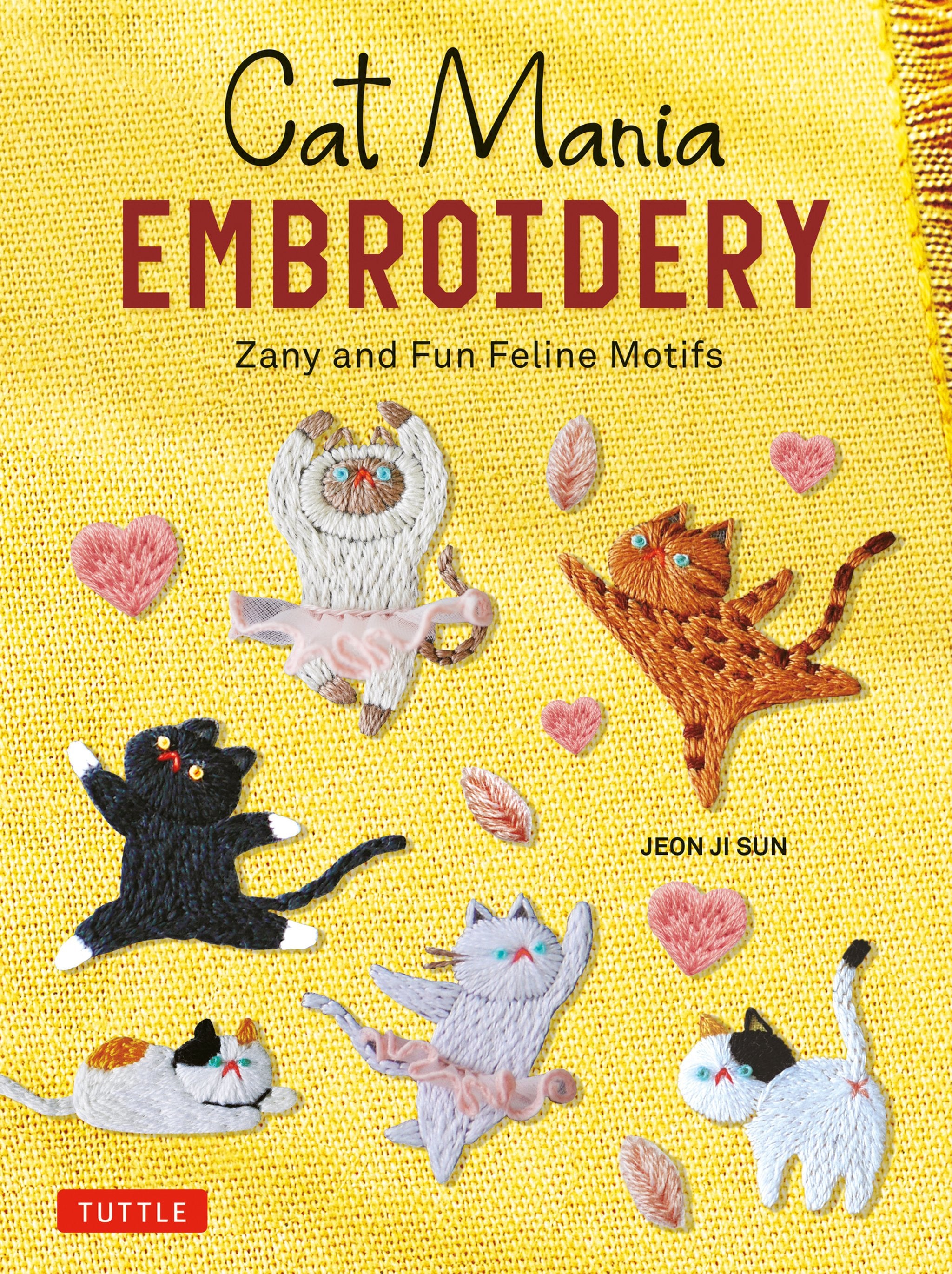 Cover image for Cat Mania Embroidery ISBN 9780804856034
