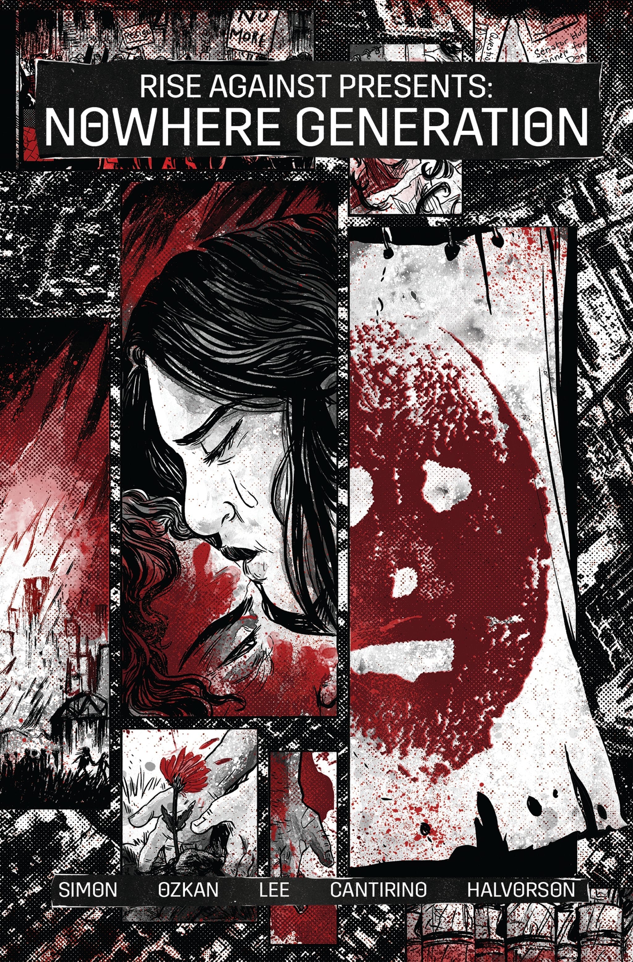Cover image for Rise Against: Nowhere Generation ISBN 9798886562095