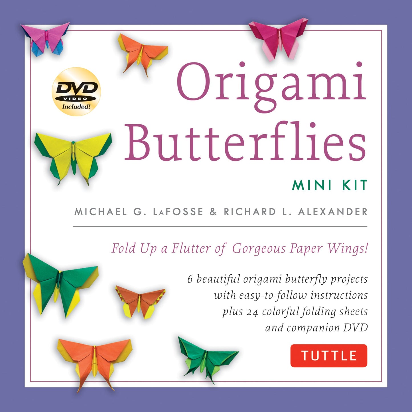 Cover image for Origami Butterflies Mini Kit ISBN 9784805312780