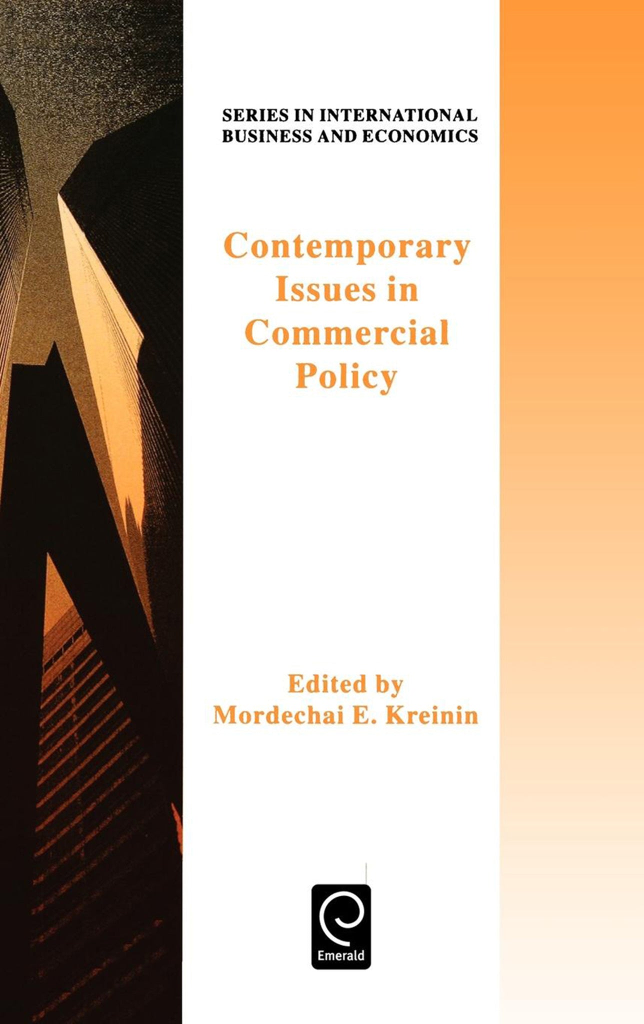 Cover image for Contemporary Issues in Commercial Policy ISBN 9780080425757