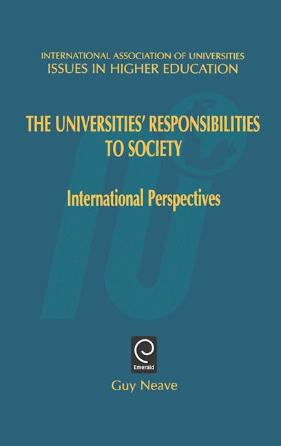 Book cover image for Universities' Responsibilities to Society ISBN: 9780080435695