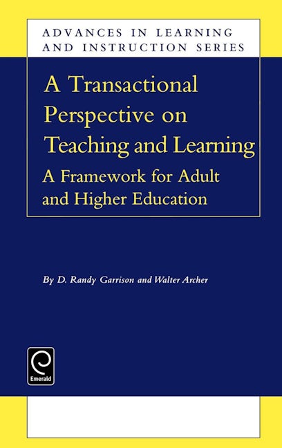 Book cover image for Transactional Perspective on Teaching and Learning ISBN: 9780080437804