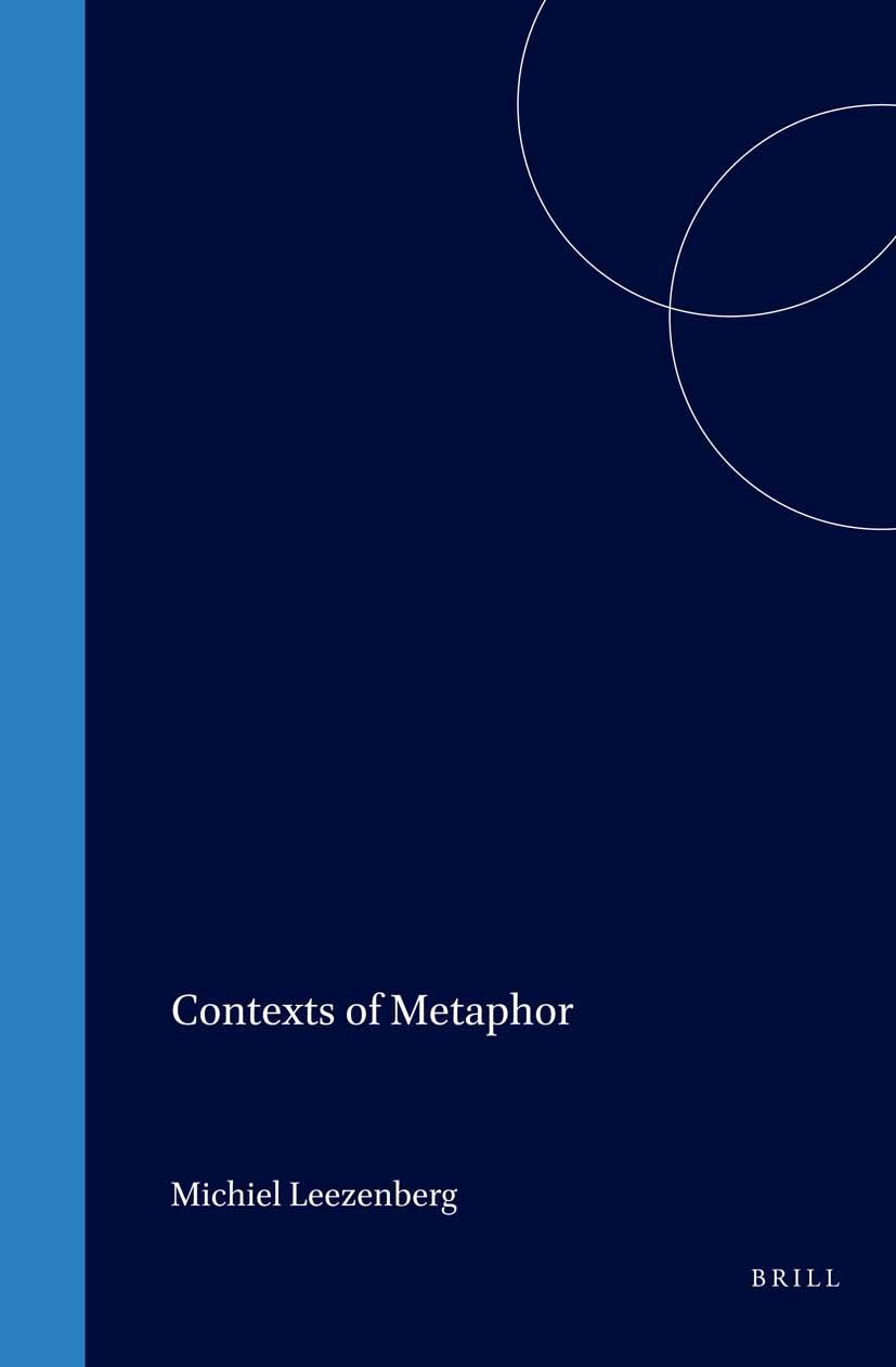 Book cover image for Contexts of Metaphor ISBN: 9780080438818