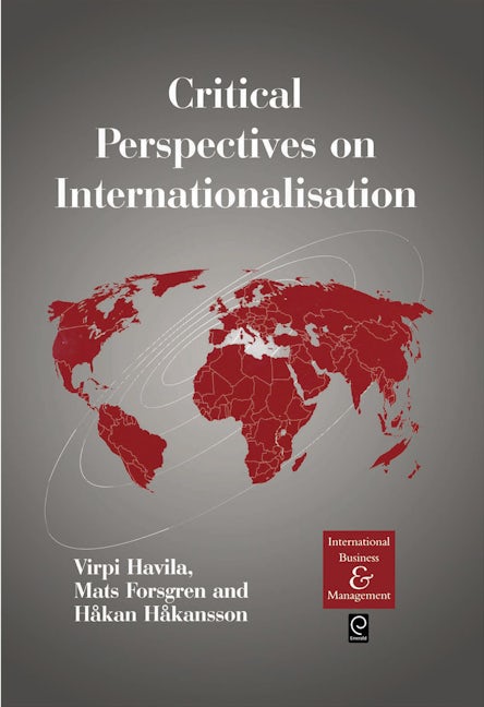Book cover image for Critical Perspectives on Internationalisation ISBN: 9780080440354