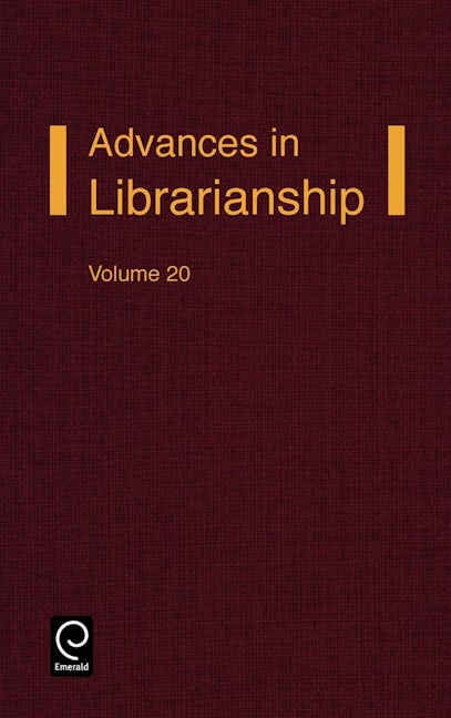 Book cover image for Advances in Librarianship ISBN: 9780120246205