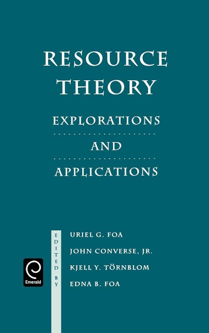 Book cover image for Resource Theory ISBN: 9780122613104