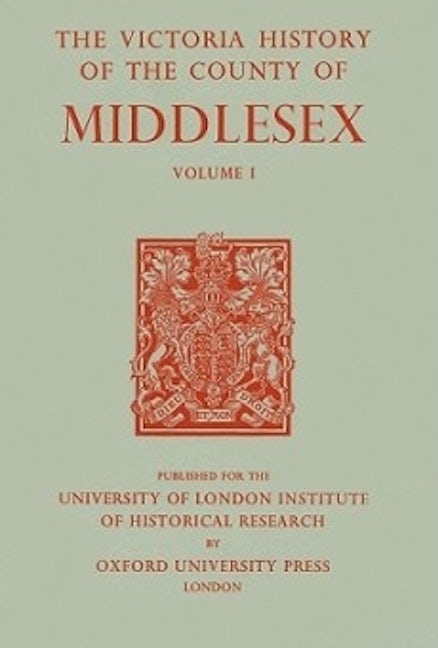 Book cover image for A History of the County of Middlesex ISBN: 9780197227138