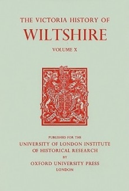 Book cover image for A History of Wiltshire ISBN: 9780197227404