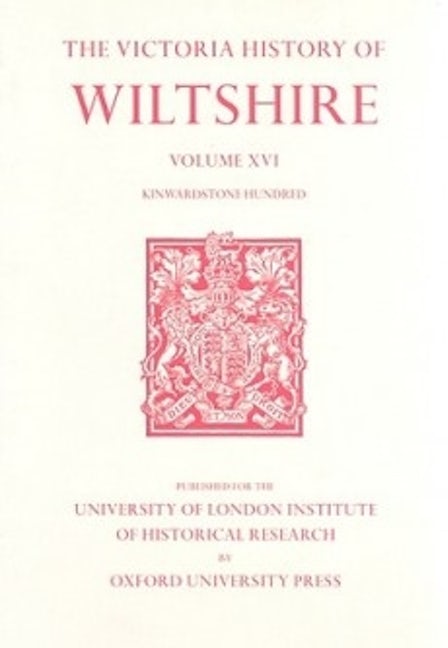 Book cover image for A History of Wiltshire ISBN: 9780197227930