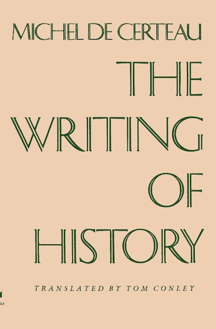 Book cover image for The Writing of History ISBN: 9780231055758