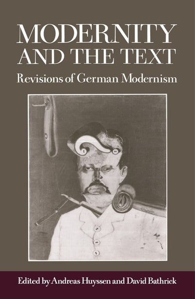 Cover image for Modernity and the Text, isbn: 9780231066457