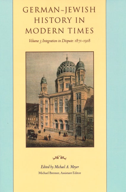 Book cover image for German-Jewish History in Modern Times ISBN: 9780231074742