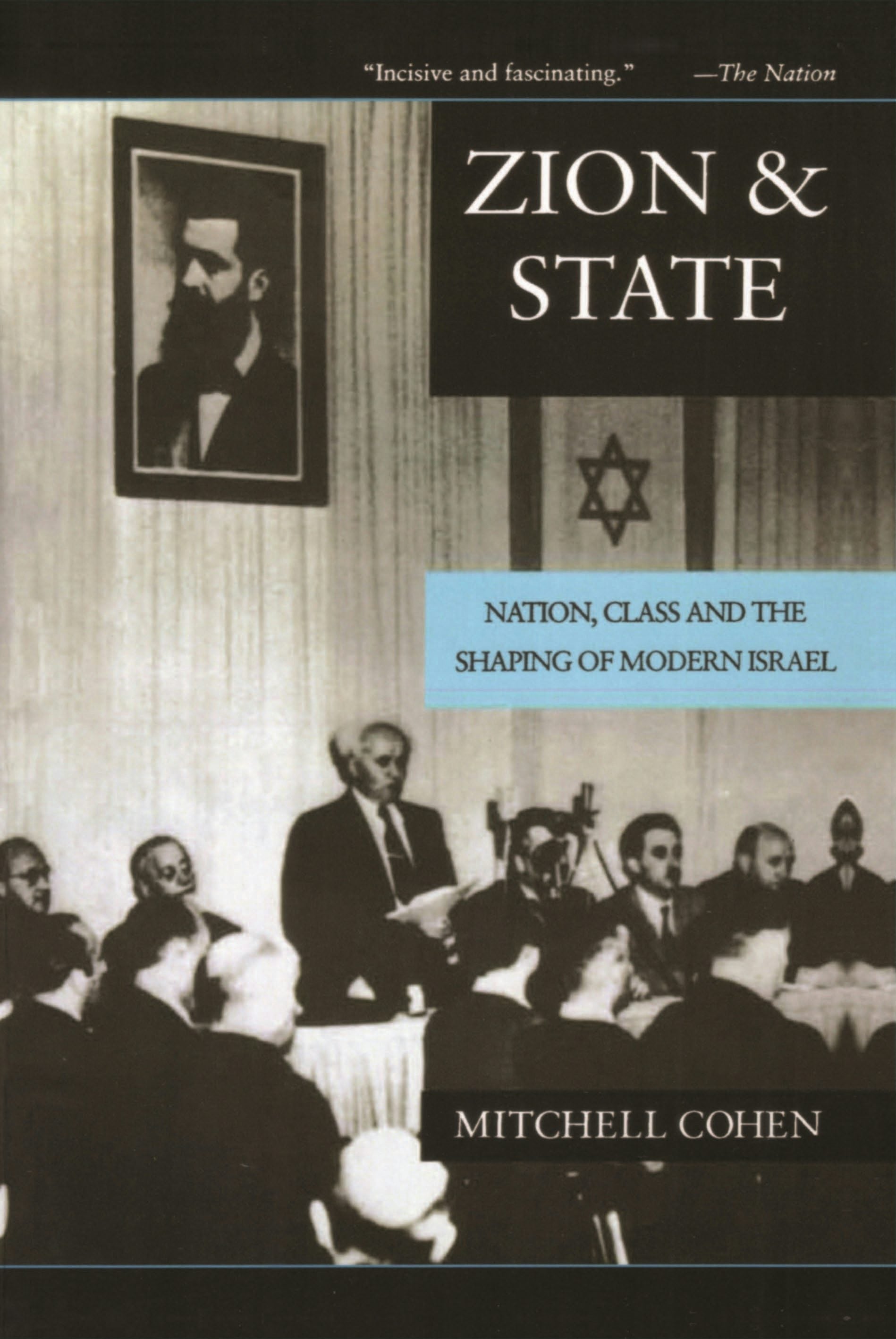 Book cover image for Zion and State ISBN: 9780231079419
