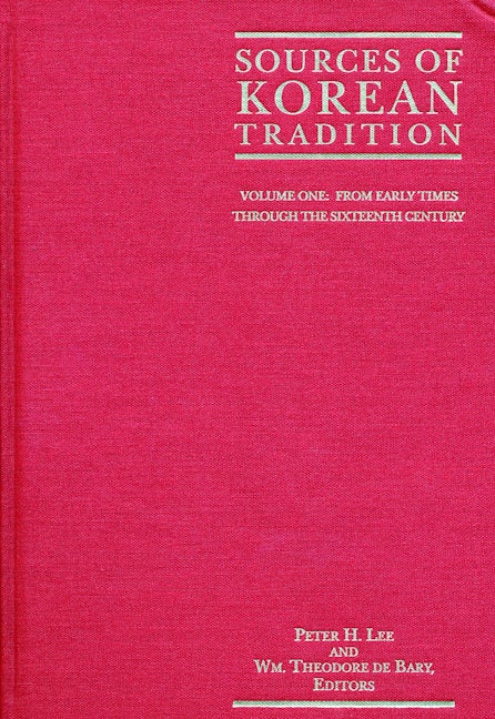 Book cover image for Sources of Korean Tradition ISBN: 9780231105675