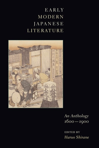 Cover image for Early Modern Japanese Literature, isbn: 9780231109918