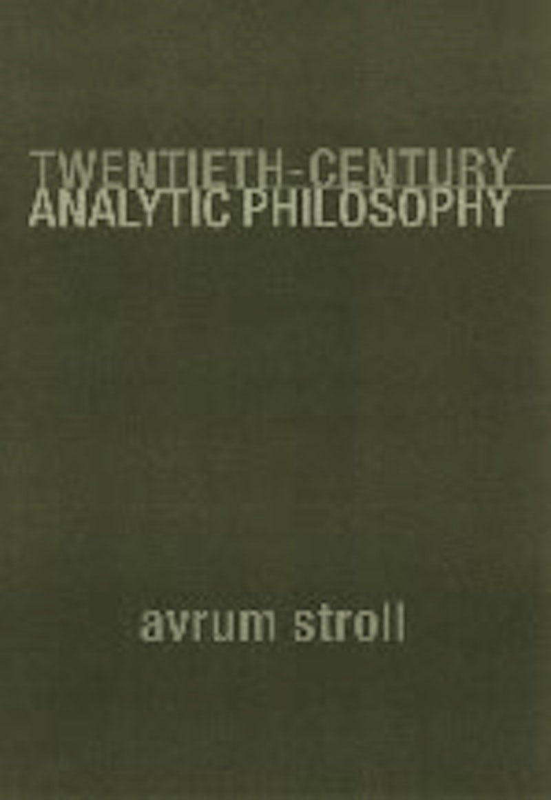 Book cover image for Twentieth-Century Analytic Philosophy ISBN: 9780231112215