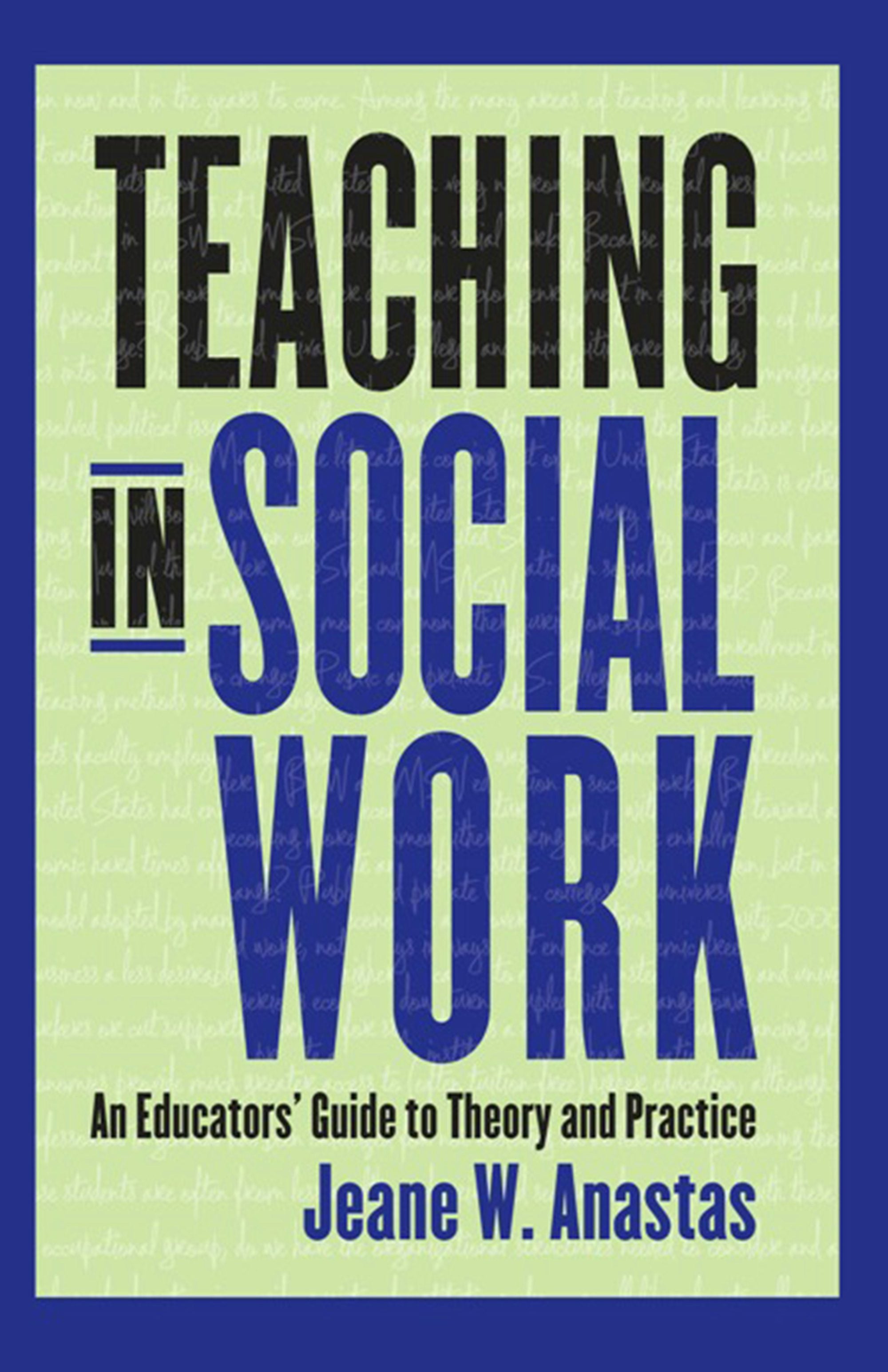 Book cover image for Teaching in Social Work ISBN: 9780231115254