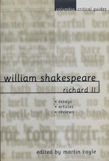William Shakespeare: Richard II