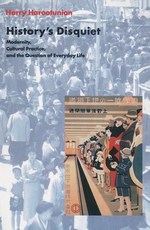 Book cover image for History's Disquiet ISBN: 9780231117944