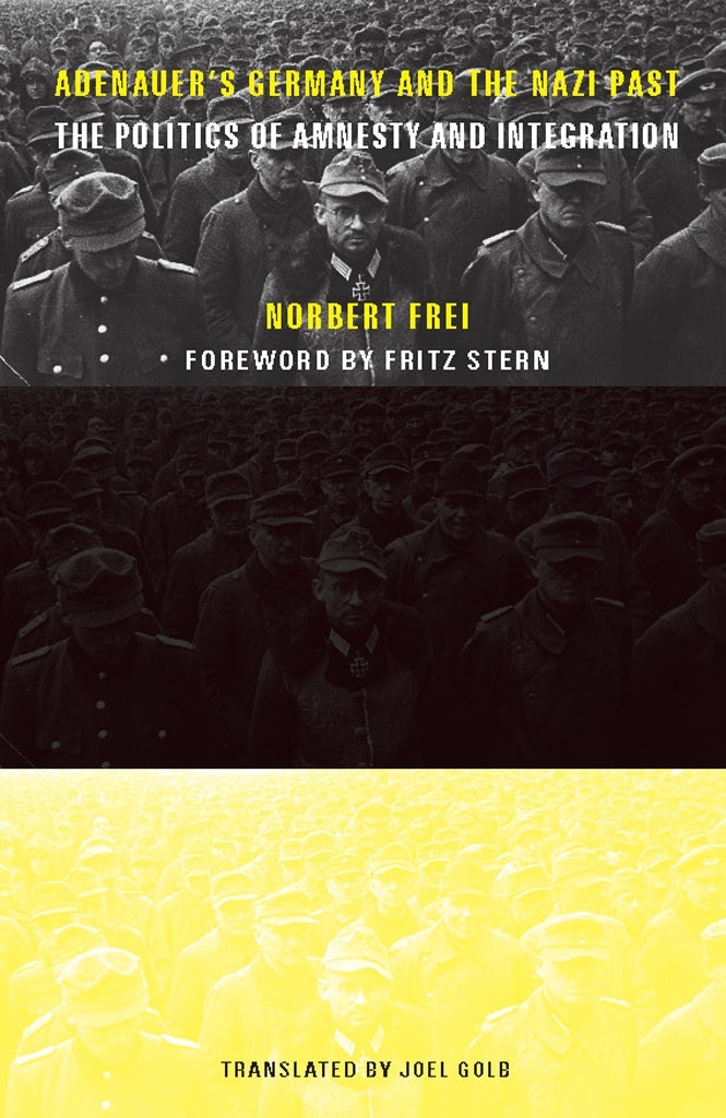 Book cover image for Adenauer's Germany and the Nazi Past ISBN: 9780231118828