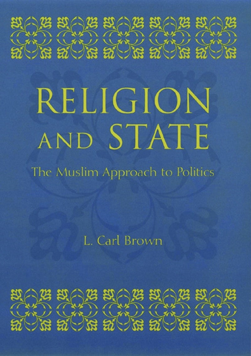 Book cover image for Religion and State ISBN: 9780231120388