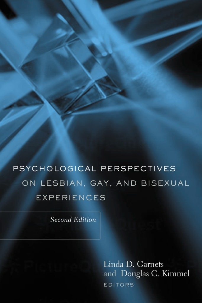 Book cover image for Psychological Perspectives on Lesbian, Gay, and Bisexual Experiences ISBN: 9780231124133