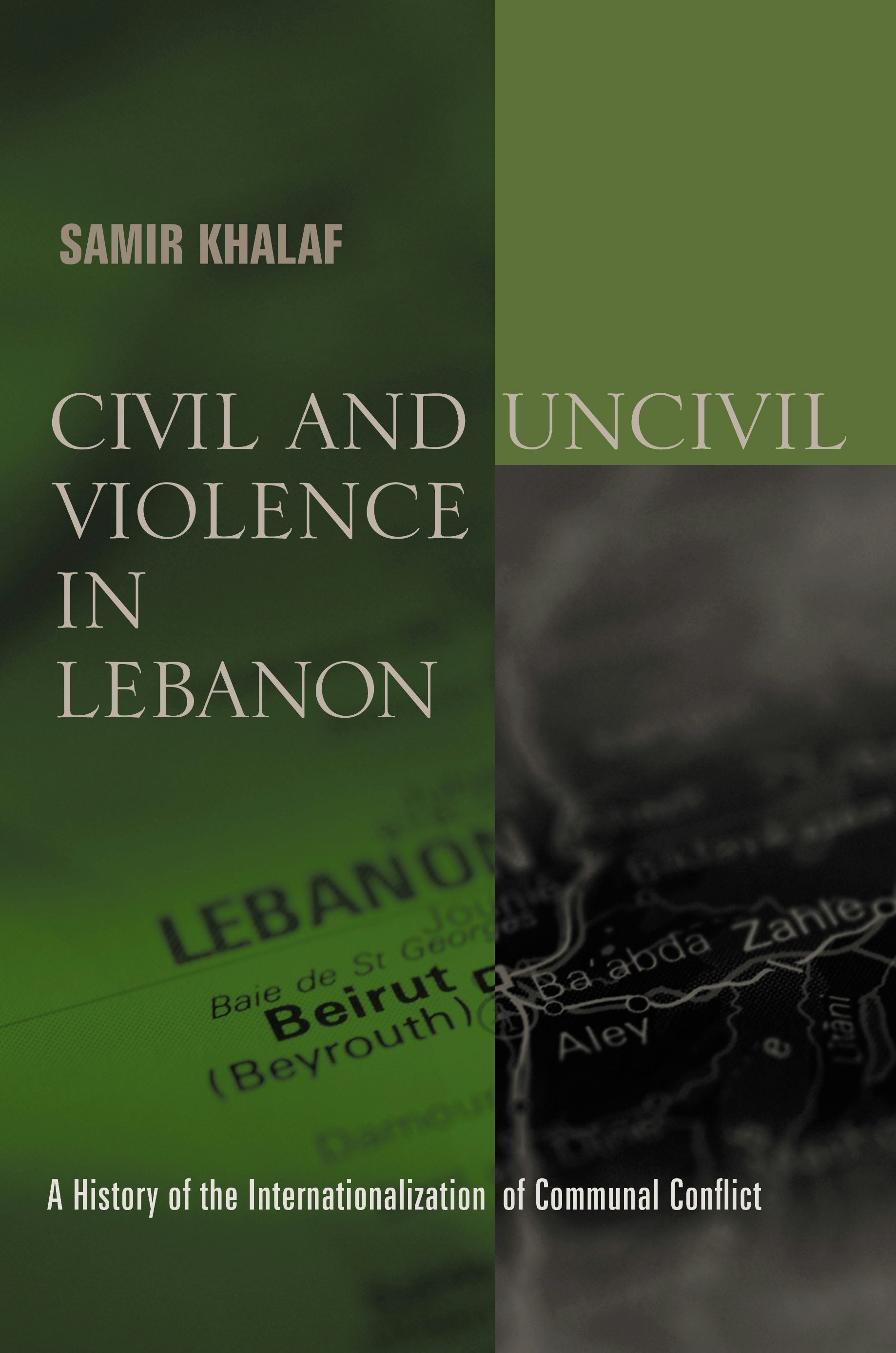 Book cover image for Civil and Uncivil Violence in Lebanon ISBN: 9780231124775