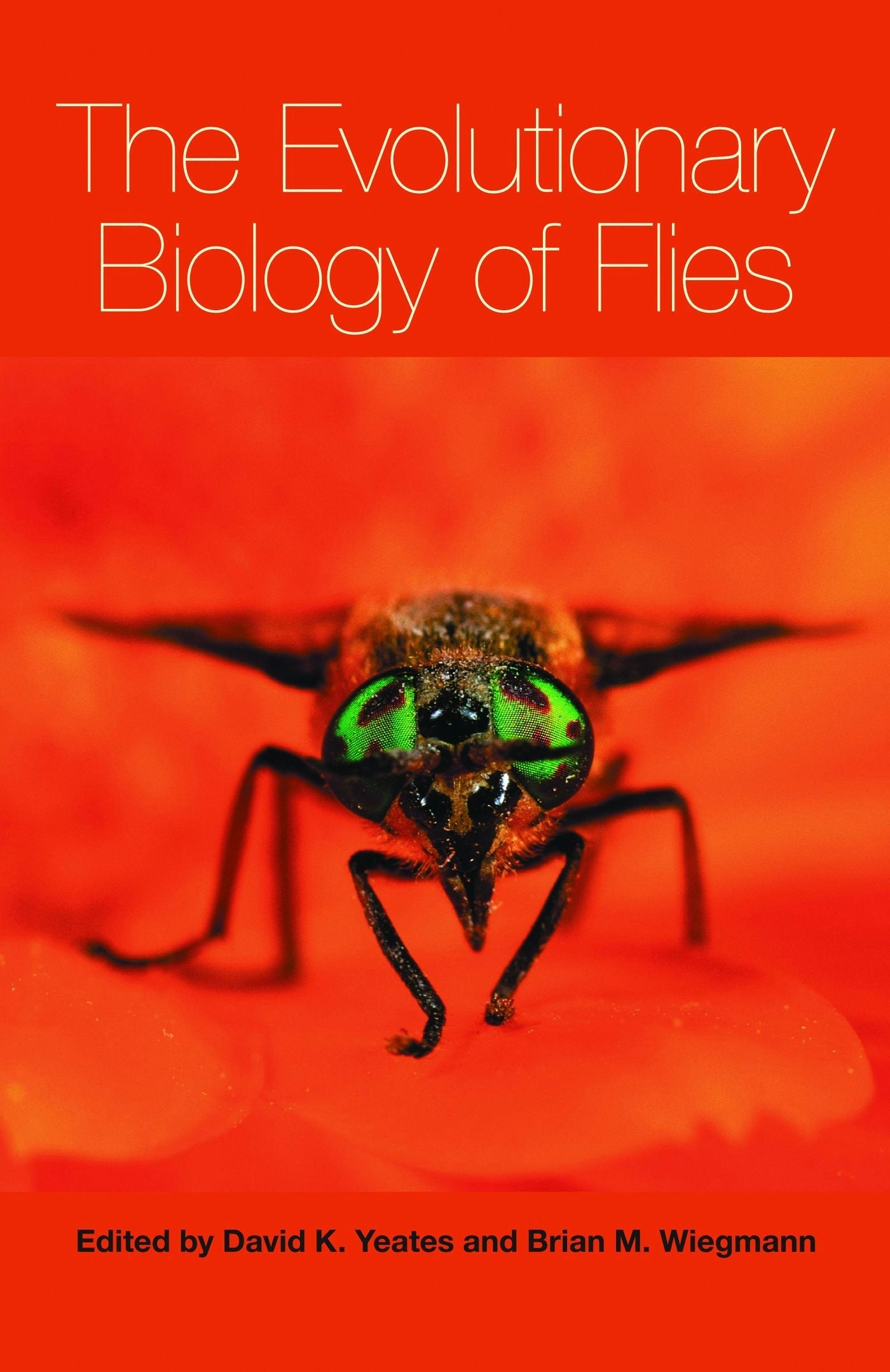 Book cover image for The Evolutionary Biology of Flies ISBN: 9780231127004