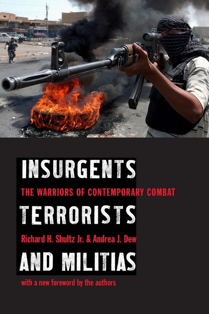 Book cover image for Insurgents, Terrorists, and Militias ISBN: 9780231129831