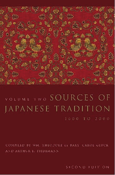 Cover image for Sources of Japanese Tradition, isbn: 9780231129848