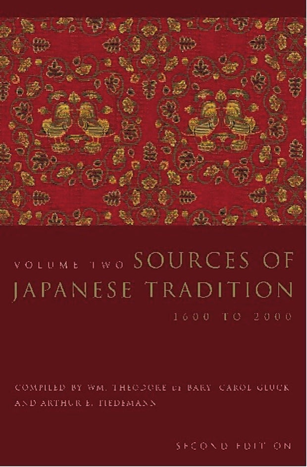 Cover image for Sources of Japanese Tradition, isbn: 9780231129848