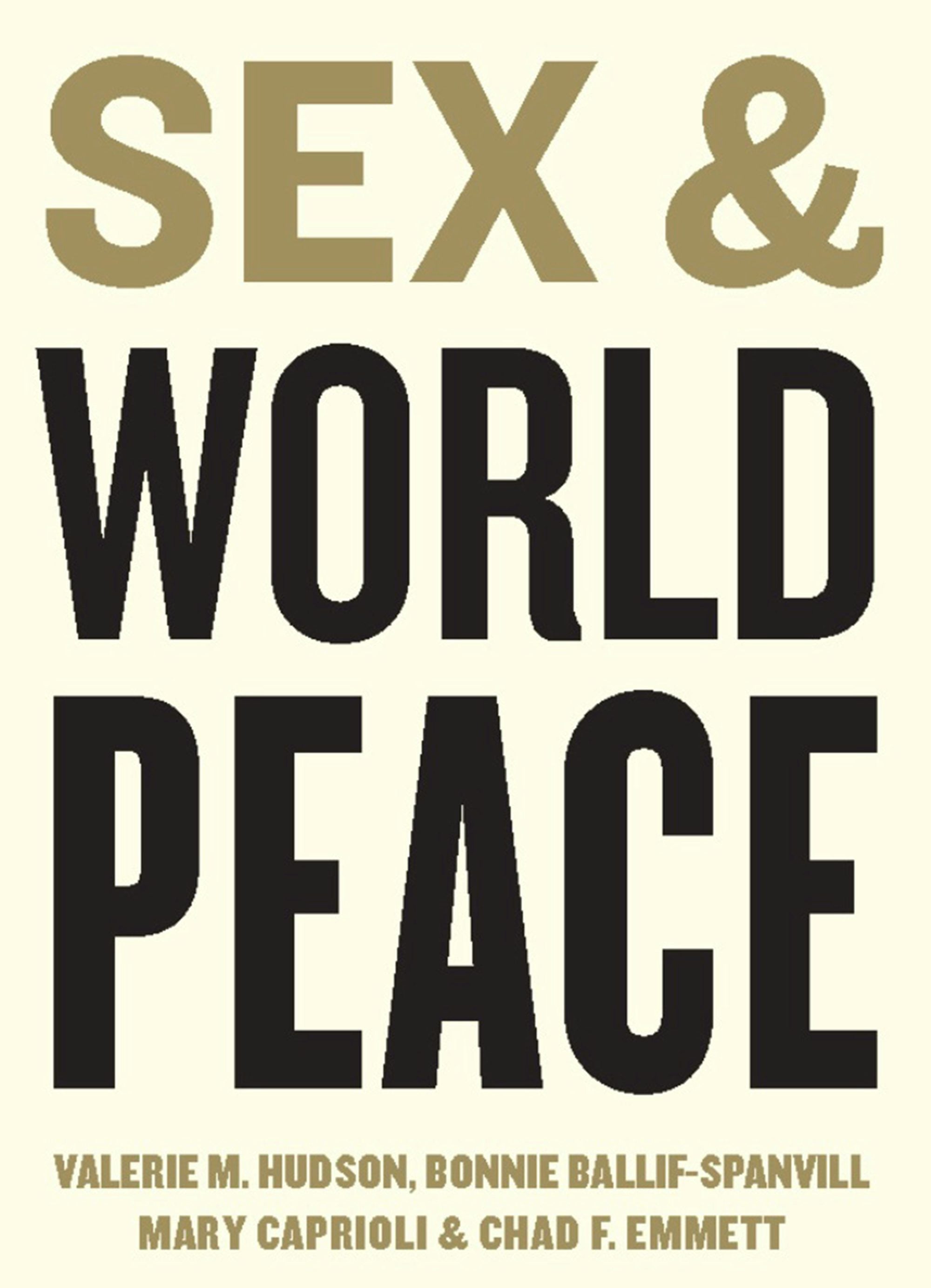 Cover image for Sex and World Peace, isbn: 9780231131827