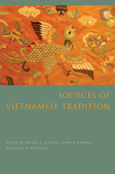 Cover image for Sources of Vietnamese Tradition, isbn: 9780231138635