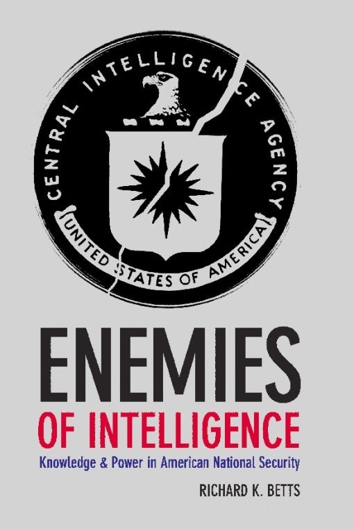 Cover image for Enemies of Intelligence, isbn: 9780231138895