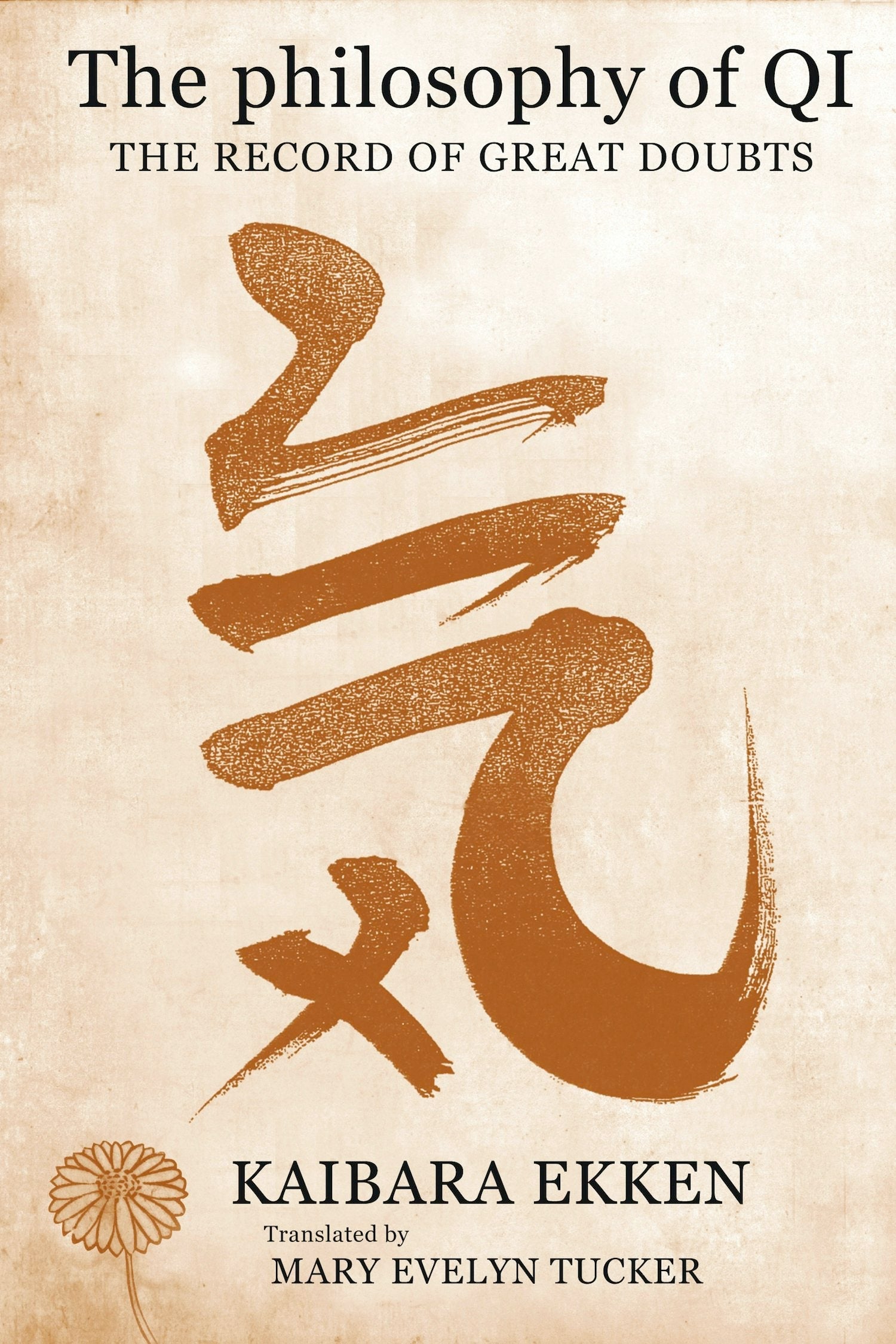 Book cover image for The Philosophy of Qi ISBN: 9780231139229