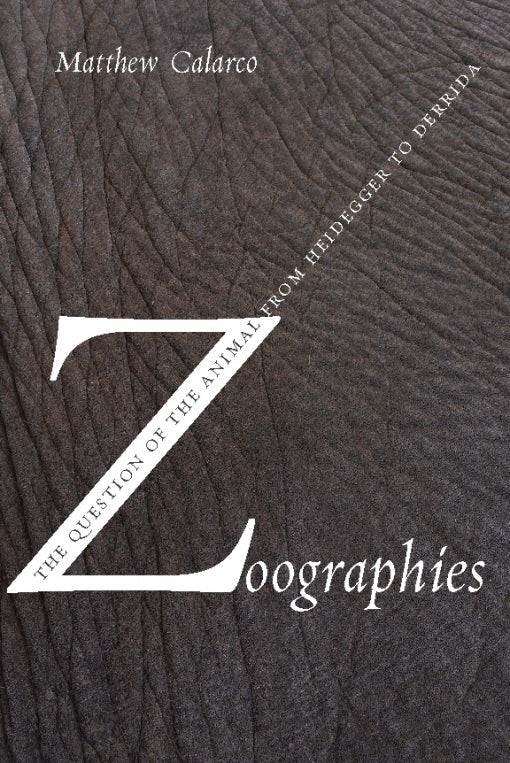Book cover image for Zoographies ISBN: 9780231140225