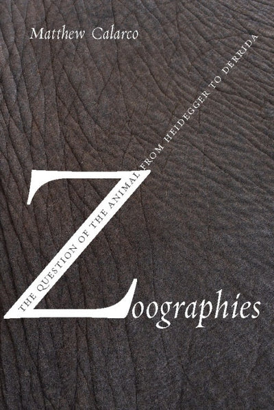 Cover image for Zoographies, isbn: 9780231140232