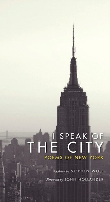 Book cover image for I Speak of the City ISBN: 9780231140652