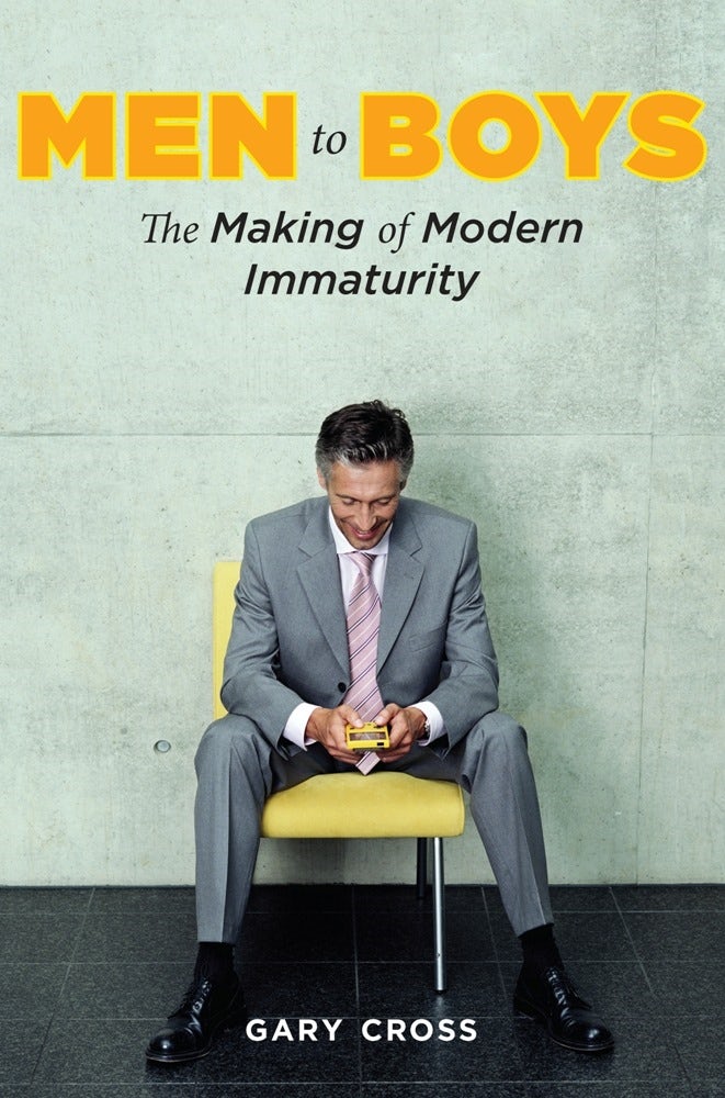 Book cover image for Men to Boys ISBN: 9780231144315
