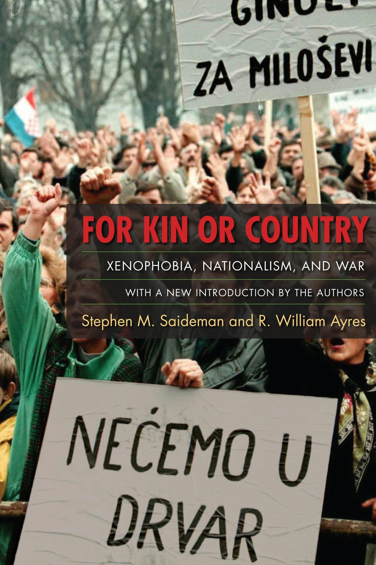 Book cover image for For Kin or Country ISBN: 9780231144797