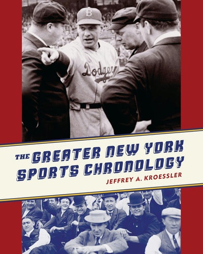 Cover image for The Greater New York Sports Chronology, isbn: 9780231146487