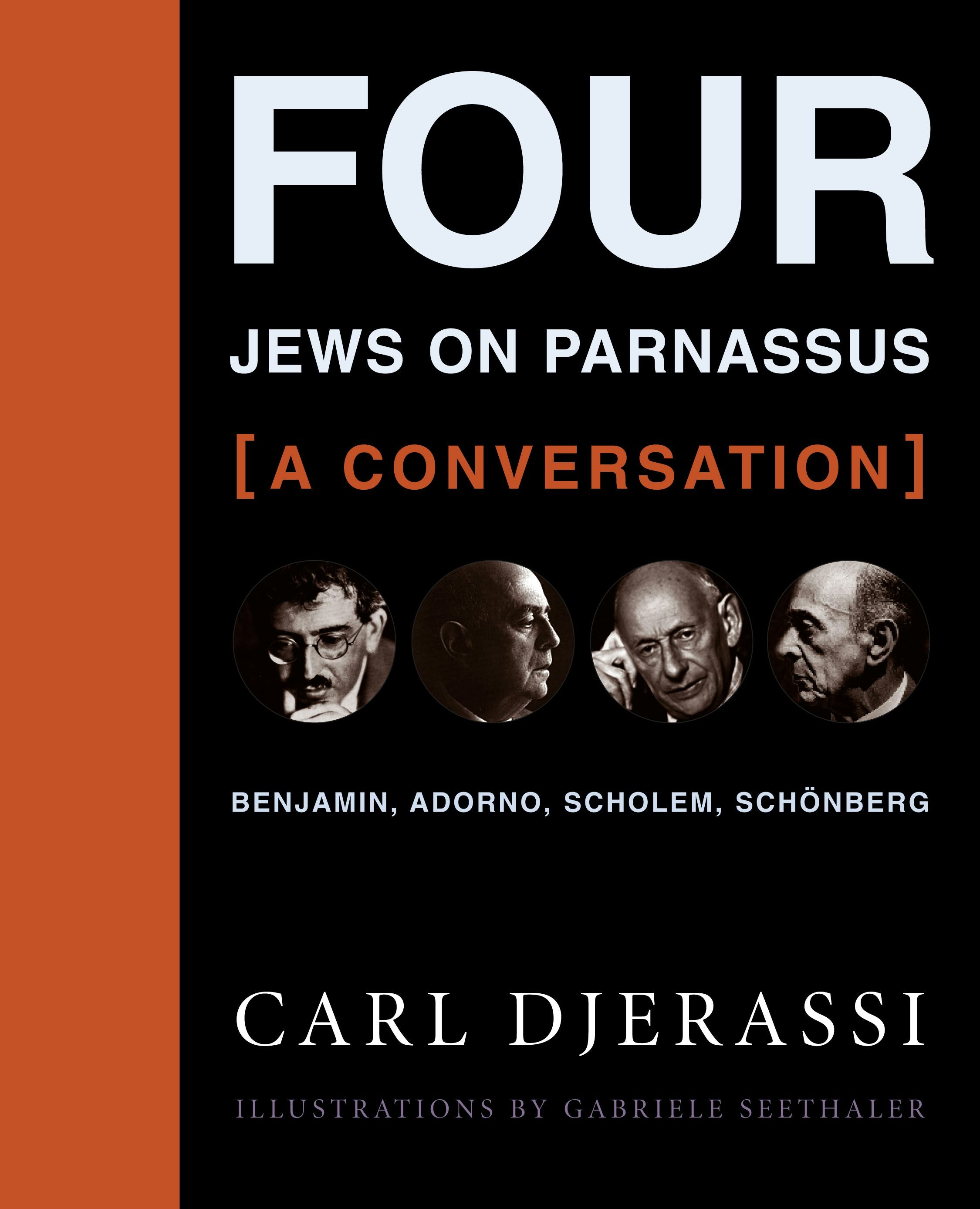 Book cover image for Four Jews on Parnassus—a Conversation ISBN: 9780231146548