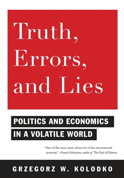 Cover image for Truth, Errors, and Lies, isbn: 9780231150699