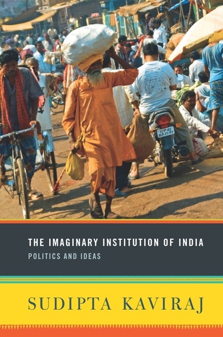 Book cover image for The Imaginary Institution of India ISBN: 9780231152228