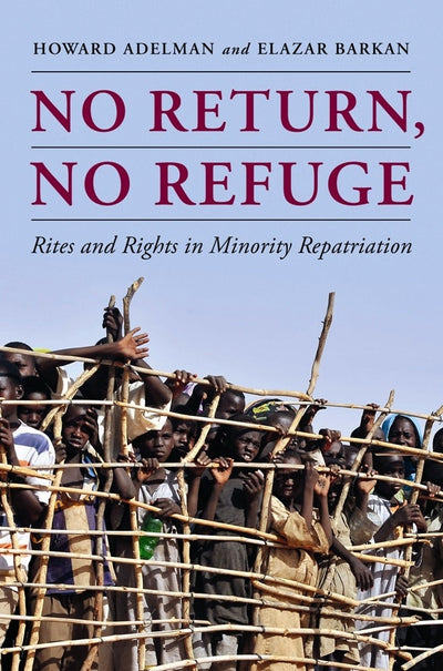 Cover image for No Return, No Refuge, isbn: 9780231153362