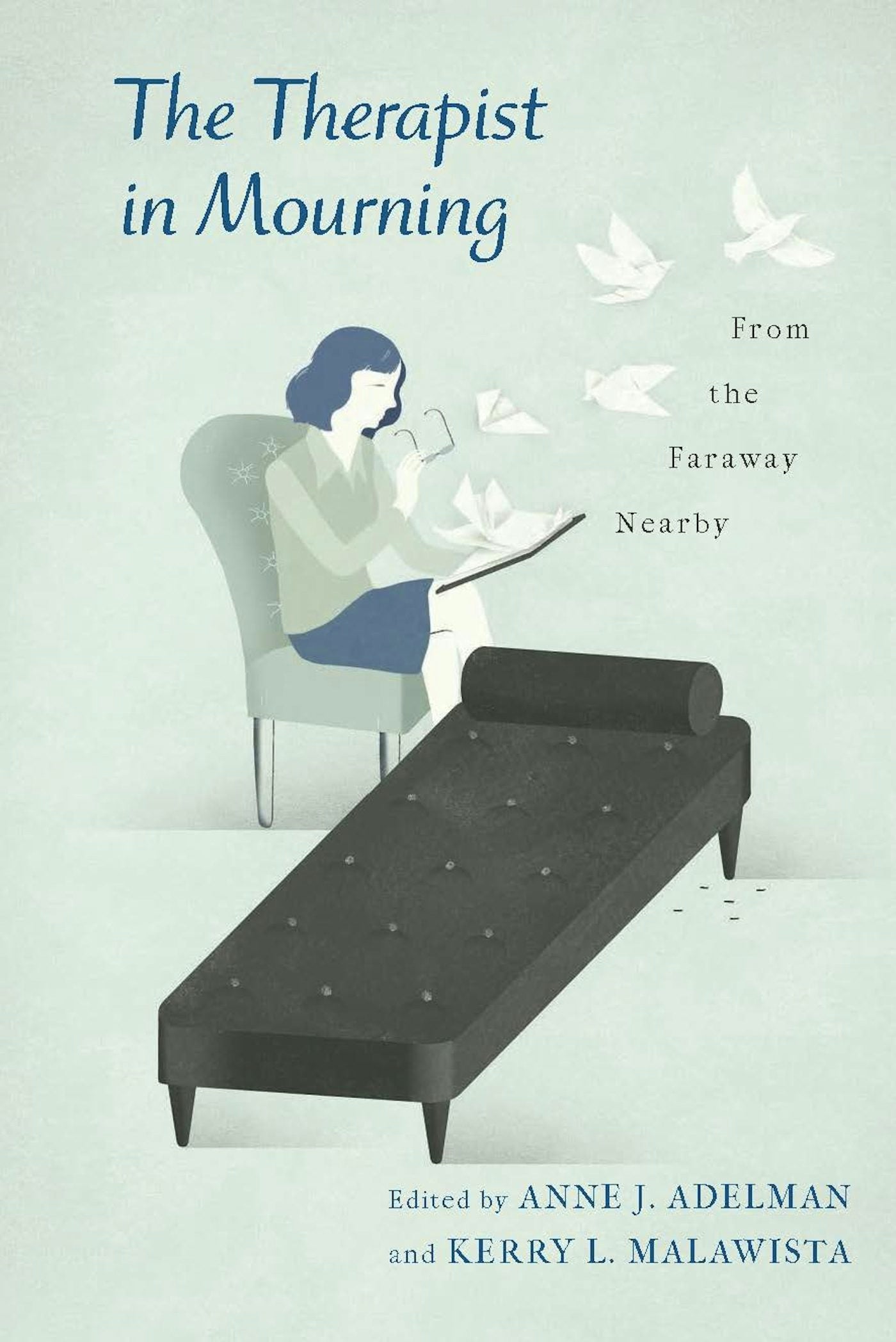 Book cover image for The Therapist in Mourning ISBN: 9780231156998