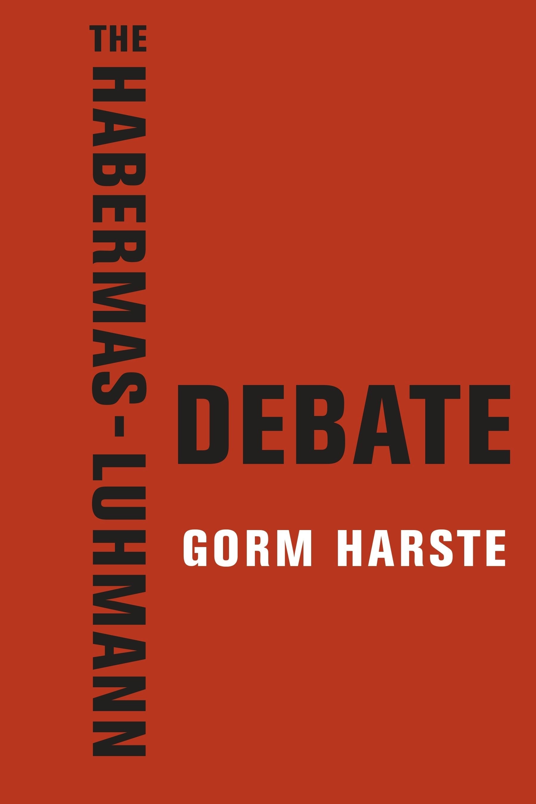 Book cover image for The Habermas-Luhmann Debate ISBN: 9780231159159
