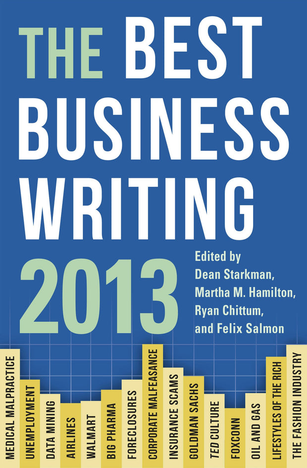 Cover image for The Best Business Writing 2013, isbn: 9780231160759